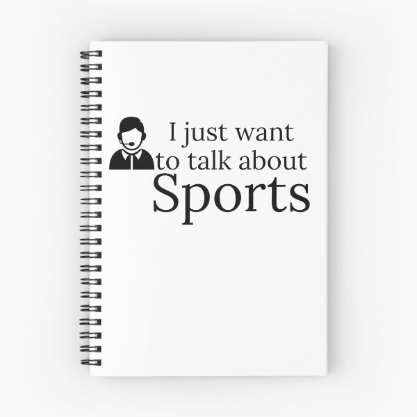 Artikelvorschau, Ich möchte nur über Sport reden entworfen und verkauft von AwesomeWorld1.
