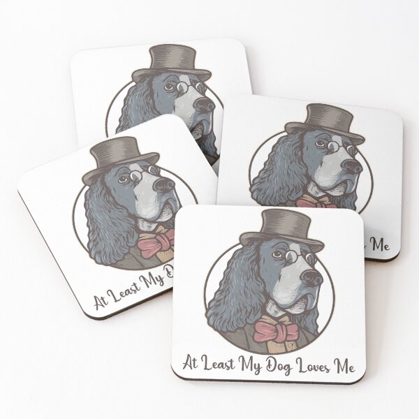 Artikelvorschau, Zumindest mein Hund liebt mich Valentinstag Hundeliebhaber Hundebesitzer entworfen und verkauft von VeganAnimal.
