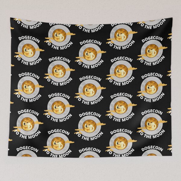 Item preview, Dogecoin Coin to the moon designed and sold by IZ-STAR.