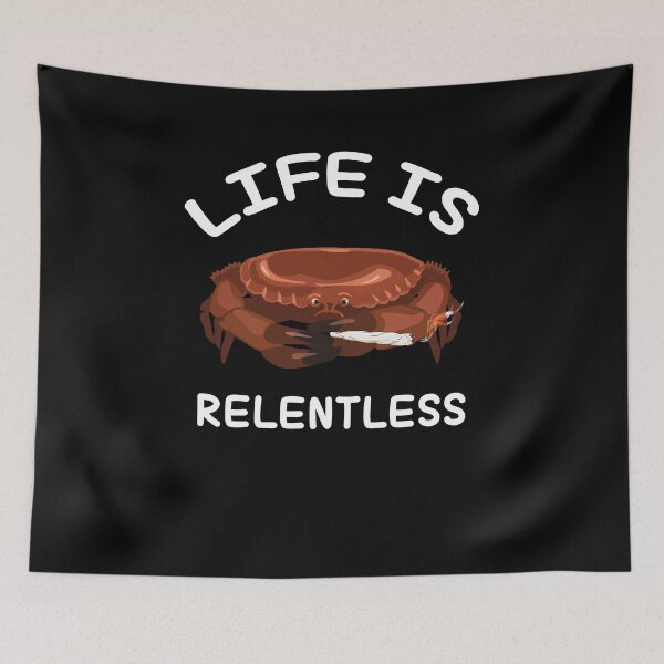 Item preview, life is relentless designed and sold by bdmart33.