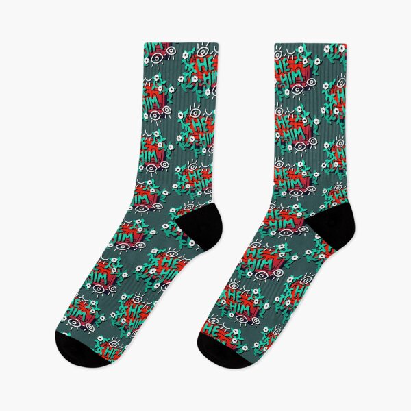 Item preview, Statement He Him - Red/Green designed and sold by rollingtape.