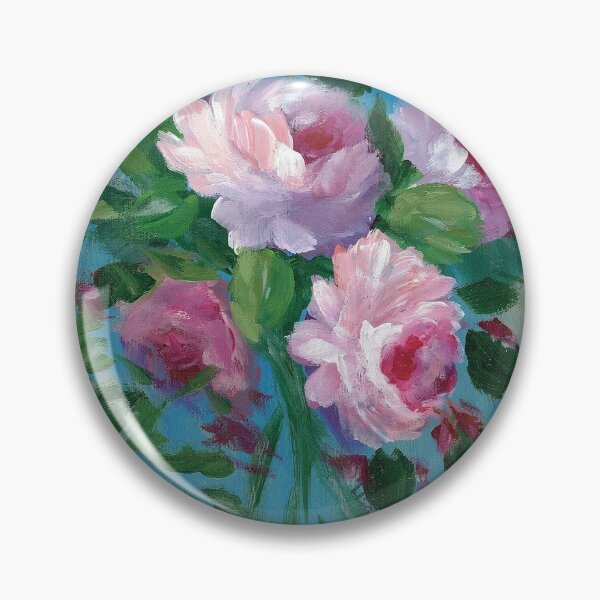 Item preview, Bouquet of Pink Roses designed and sold by Smalltownart.