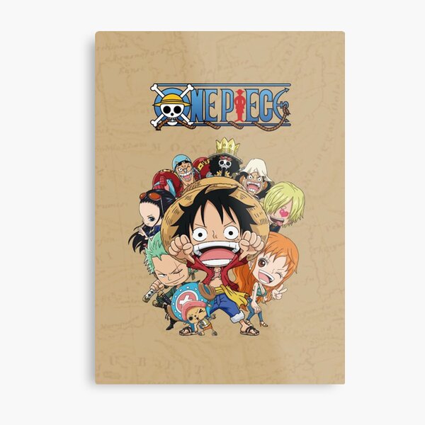One Piece Metal Prints Redbubble