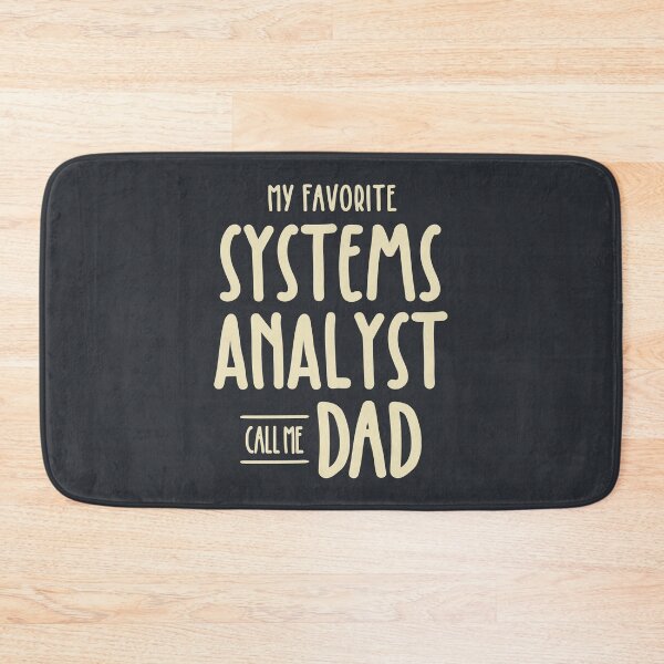 Item preview, Systems Analyst Gift Funny Job Title Profession Birthday Idea designed and sold by cidolopez.