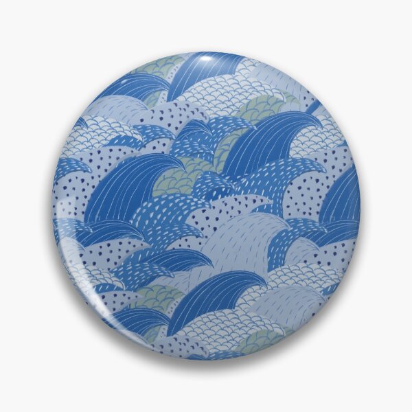 Item preview, Hand drawn Waves designed and sold by sueshorman.
