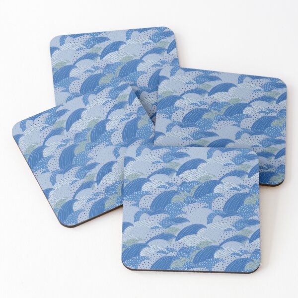 Item preview, Hand drawn Waves designed and sold by sueshormanart.