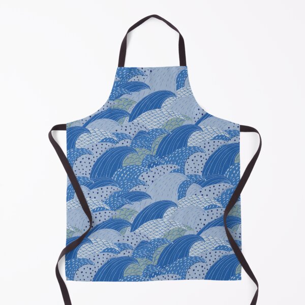 Item preview, Hand drawn Waves designed and sold by sueshormanart.