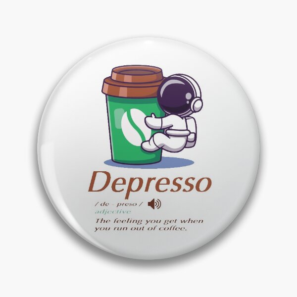Item preview, Astronaut coffee lover designed and sold by MasterKruG.