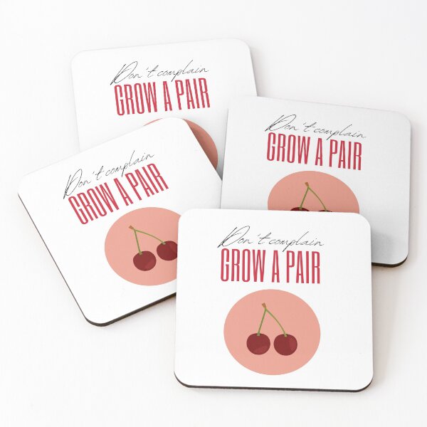 Item preview, Don´t complain...Grow a Pair! - Sardonic Tribe designed and sold by SardonicTribe Apparel&Design.