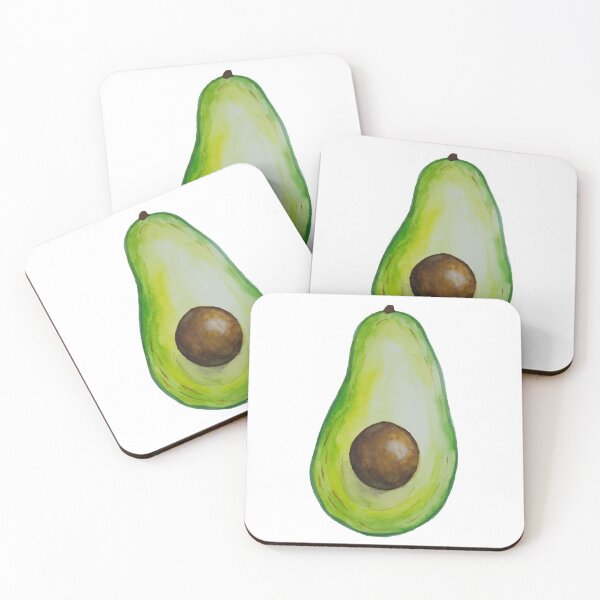 Item preview, Watercolor Avocado Art designed and sold by danadoubleu89.