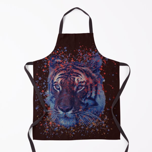 Item preview, Tiger cub, Tiger cub big, Tiger cub blue, Tiger cub red blue designed and sold by DIYArtprinting.