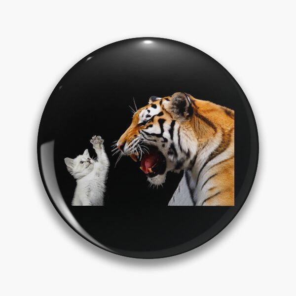 Item preview, cat vs tiger designed and sold by oualid boumchita.