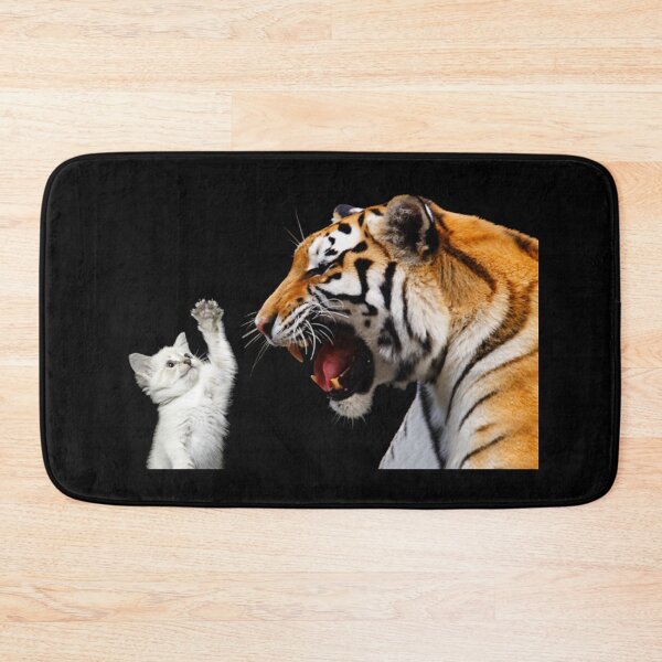 Item preview, cat vs tiger designed and sold by oualid boumchita.