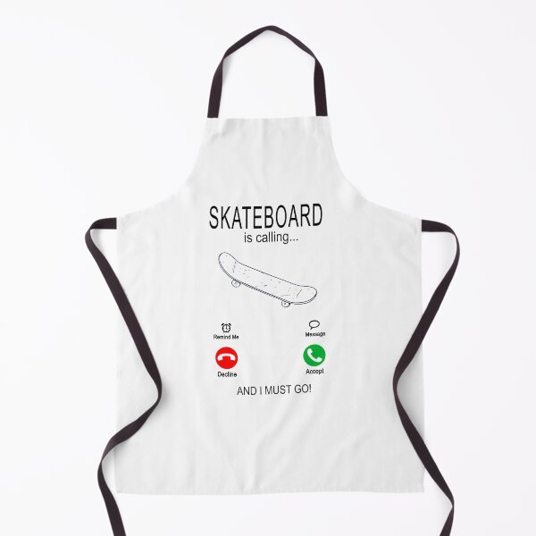 Item preview, Skateboard is calling - Skater Skateboarding Shirt black designed and sold by dJ-Design.