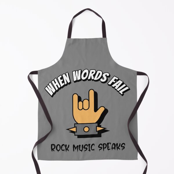 Item preview, When Words Fail Rock Music Speaks designed and sold by emm-j.