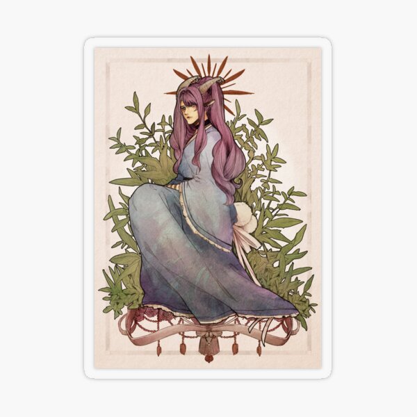 Traditional Joona Transparent Sticker