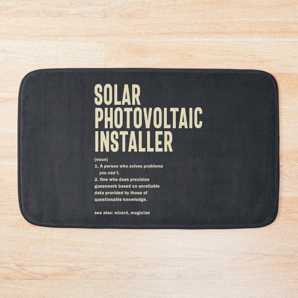 Item preview, Solar Photovoltaic Installer Gift Funny Job Title Profession Birthday Idea designed and sold by cidolopez.