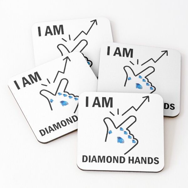 Item preview, I AM DIAMOND HANDS designed and sold by MDSykes.