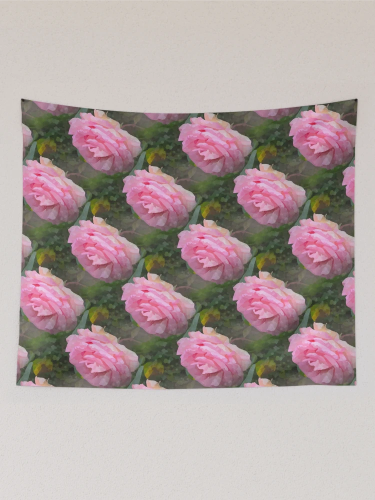 Thumbnail 2 of 3, Tapestry, Watercolour Style Pink Roses designed and sold by DesignsofNote.