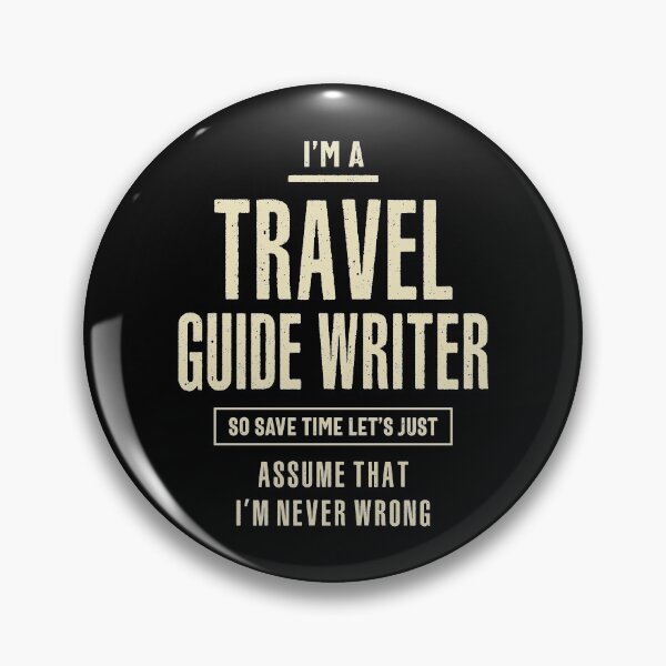 Item preview, Travel Guide Writer Gift Funny Job Title Profession Birthday Idea designed and sold by cidolopez.