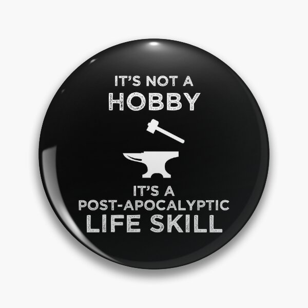 Item preview, It's Not A Hobby Funny Blacksmithing Design designed and sold by Cat Lady Designs.