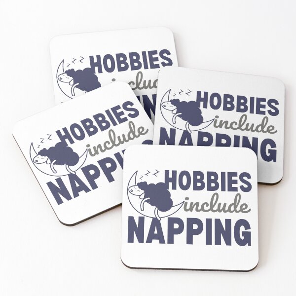 Item preview, Hobbies Include Napping Sheep Design designed and sold by SweetAndSpice.