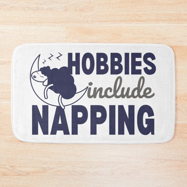 Item preview, Hobbies Include Napping Sheep Design designed and sold by SweetAndSpice.