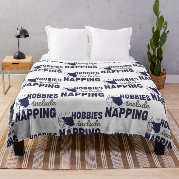 Item preview, Hobbies Include Napping Sheep Design designed and sold by SweetAndSpice.