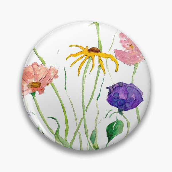 Item preview, Wild Flowers in Watercolour designed and sold by Julie Pickering.