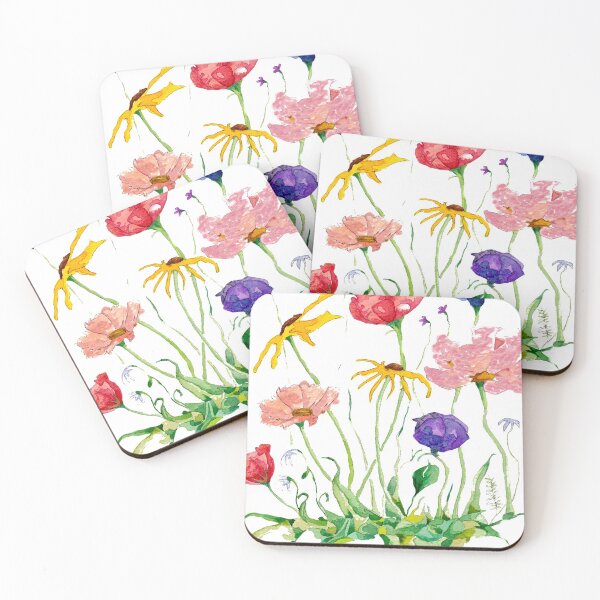 Item preview, Wild Flowers in Watercolour designed and sold by Julie Pickering.