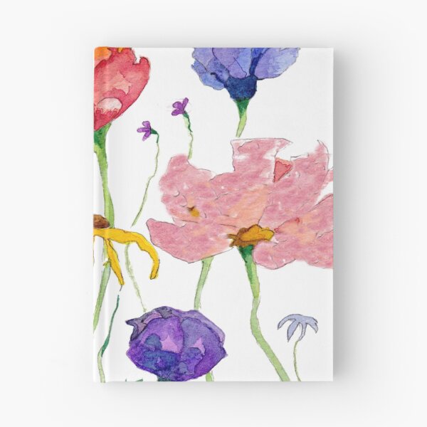 Item preview, Wild Flowers in Watercolour designed and sold by Julie Pickering.