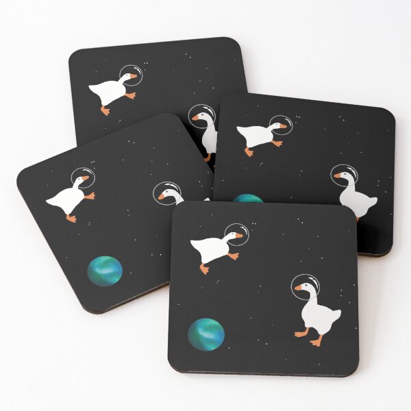 Item preview, Space Geese- funny animal astronauts designed and sold by ToriaScarlett.