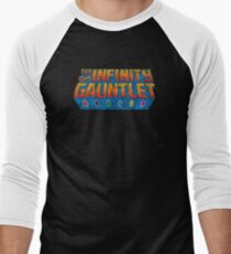 Infinity Gauntlet - Classic Title - Dirty Men's Baseball ¾ T-Shirt
