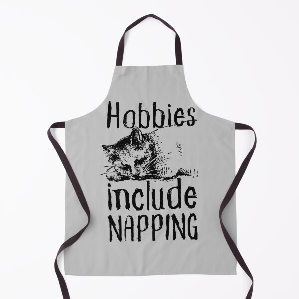 Item preview, Hobbies Include Napping Sleeping Cat Design designed and sold by SweetAndSpice.