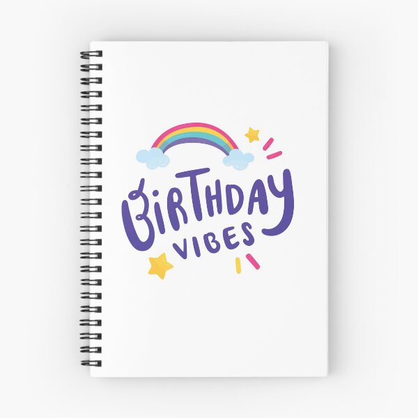 Item preview, Birthday Vibes - Rainbow Stars Design designed and sold by PuddleofStars.
