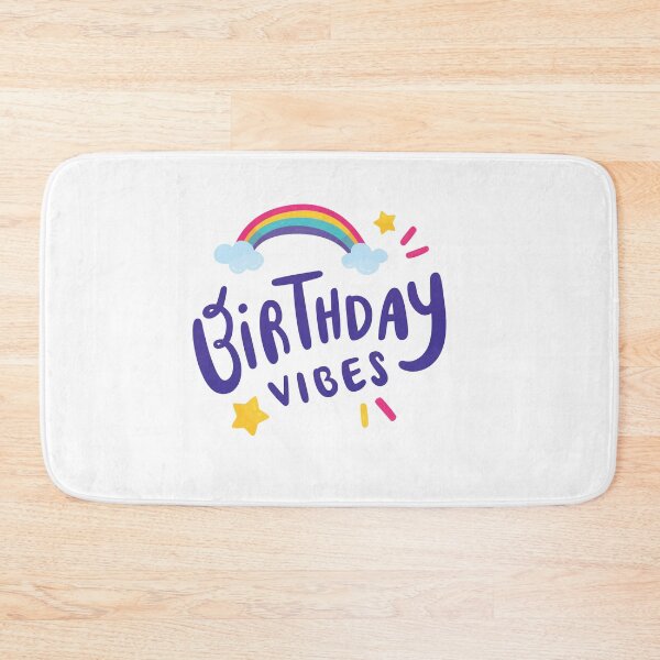 Item preview, Birthday Vibes - Rainbow Stars Design designed and sold by PuddleofStars.