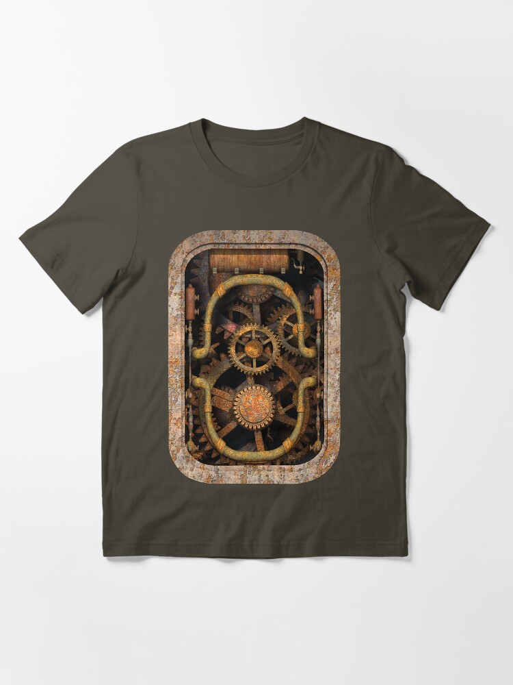 Alternate view of Infernal Steampunk Vintage Machine #1 Essential T-Shirt