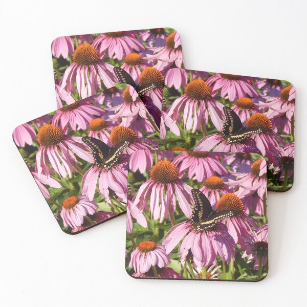 Item preview, monarch butterfy on flowers designed and sold by ARTpRtment.