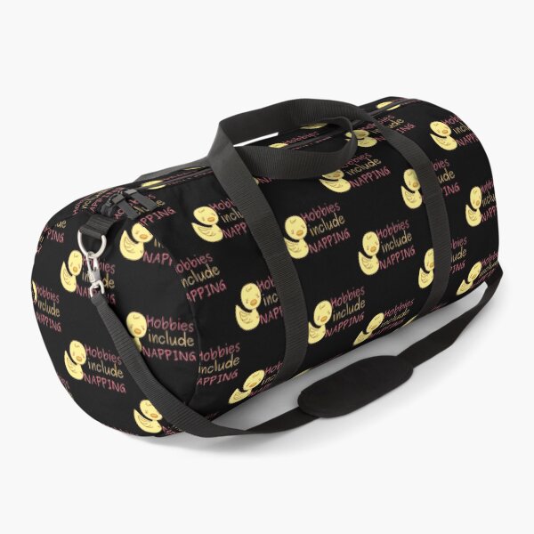 Item preview, Hobbies Include Napping Sleeping Duck Design designed and sold by SweetAndSpice.