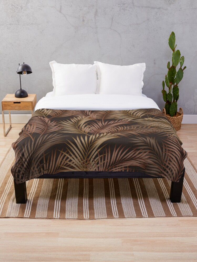 Palm discount print blanket