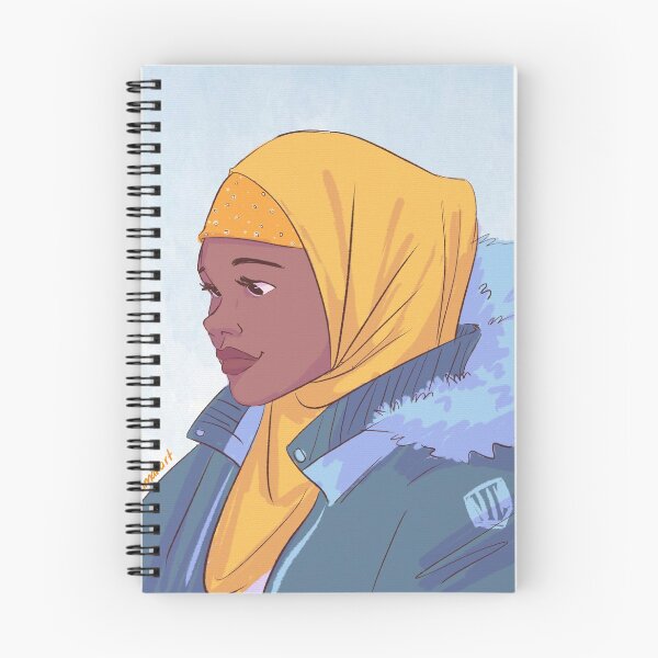 Item preview, yellow scarf and blue jacket ( madimarart ) designed and sold by madimarart.