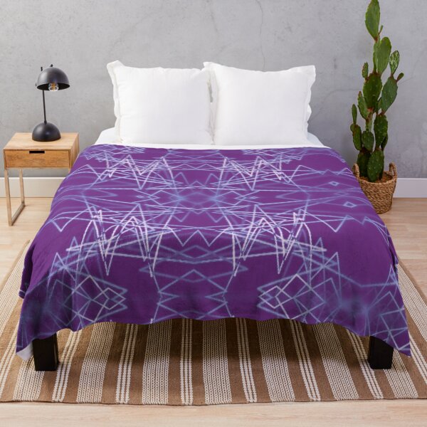 Item preview, Violet Line Graph designed and sold by Hazel Meades.