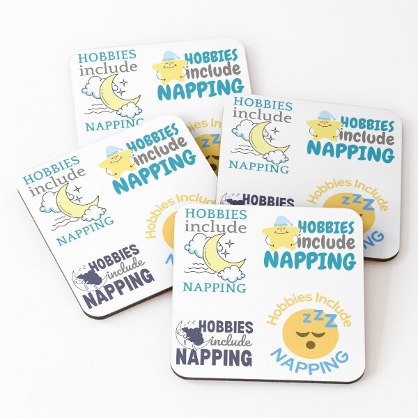 Item preview, Hobbies Include Napping Sticker Pack 1 designed and sold by SweetAndSpice.