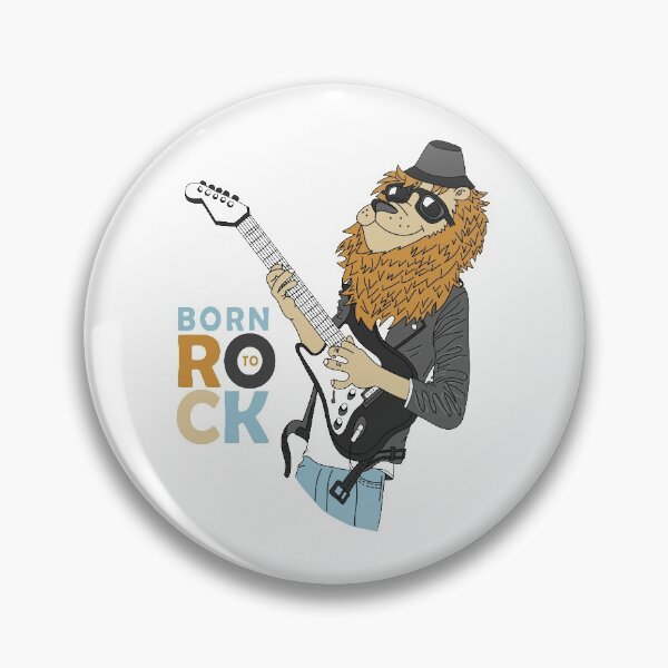 Item preview, Raise Lions-Born To Rock designed and sold by Bend-The-Trendd.