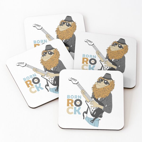 Item preview, Raise Lions-Born To Rock designed and sold by Bend-The-Trendd.