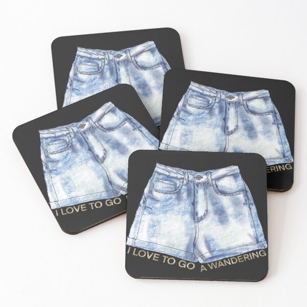 Item preview, I love to go a wandering, denims designed and sold by DebbieJoyArt.