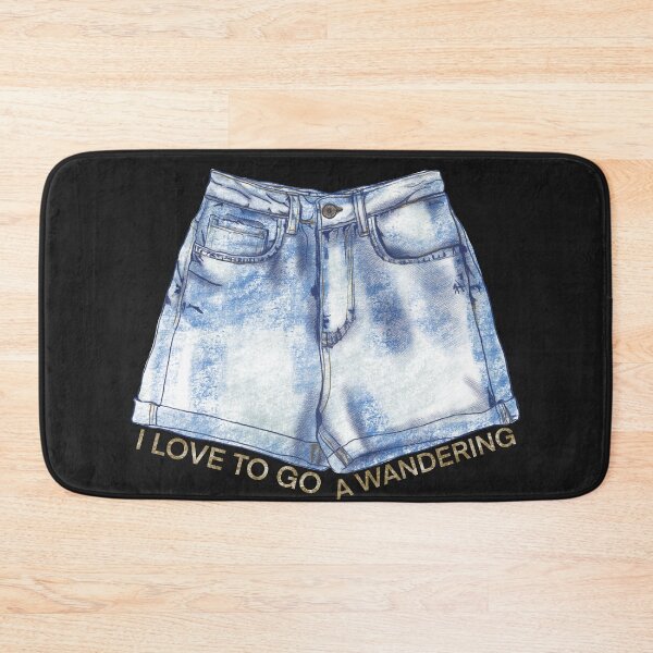 Item preview, I love to go a wandering, denims designed and sold by DebbieJoyArt.