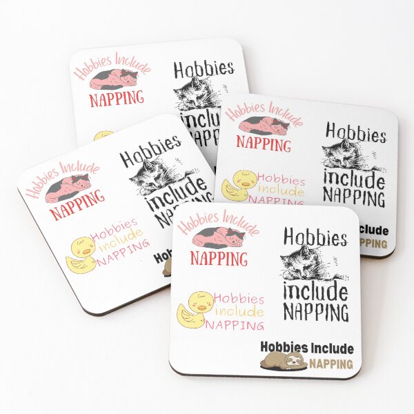 Item preview, Hobbies Include Napping Sticker Pack 2 designed and sold by SweetAndSpice.