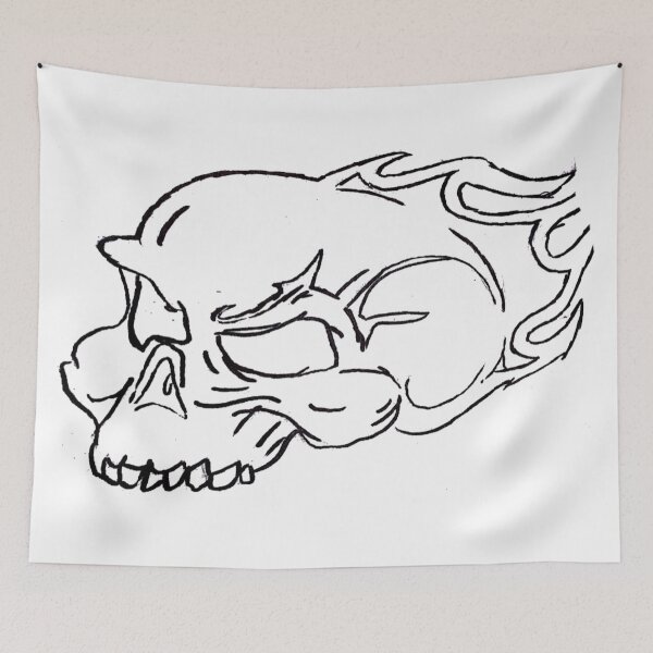 Item preview, Skull Art designed and sold by h-baileyy.