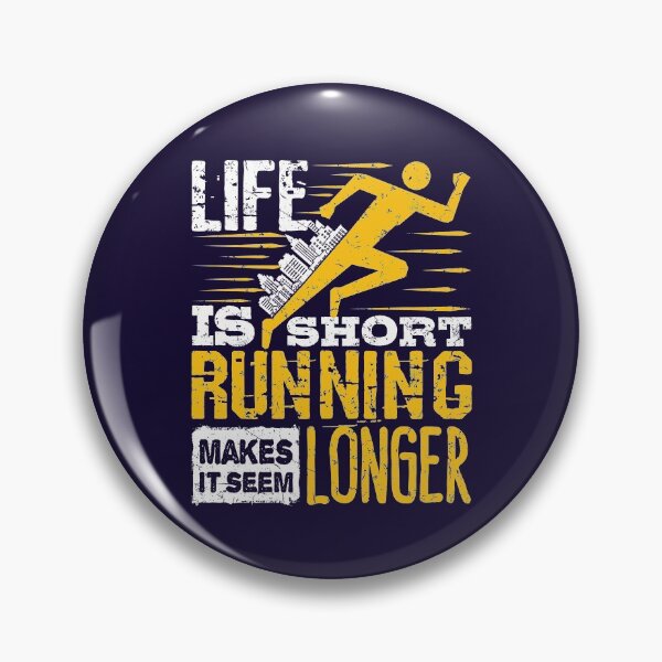 Item preview, Funny Running Joke Life Is Short Running Makes It  Seem Longer designed and sold by jaygo.